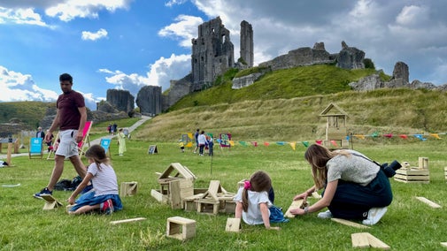 Summer of Play at Corfe Castle